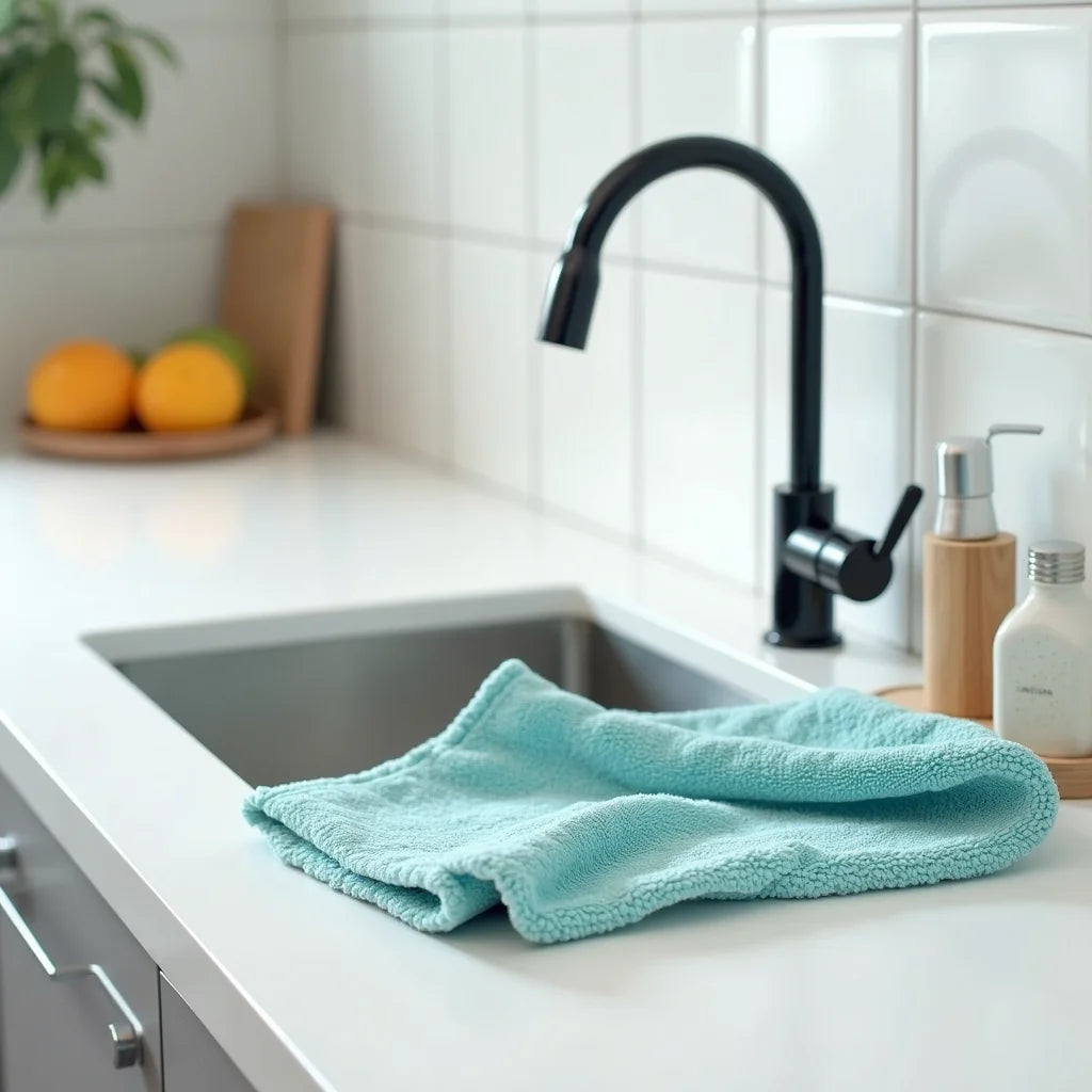 Quick Dry Dish Mat - Fast Dry Dish Mat for Quick Counter Drying and Counters