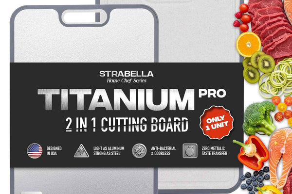 Titanium cutting board — our top kitchen housewarming gift under $75