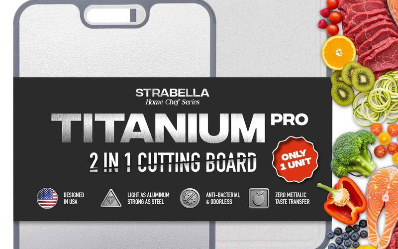 Titanium cutting board — our top kitchen housewarming gift under $75