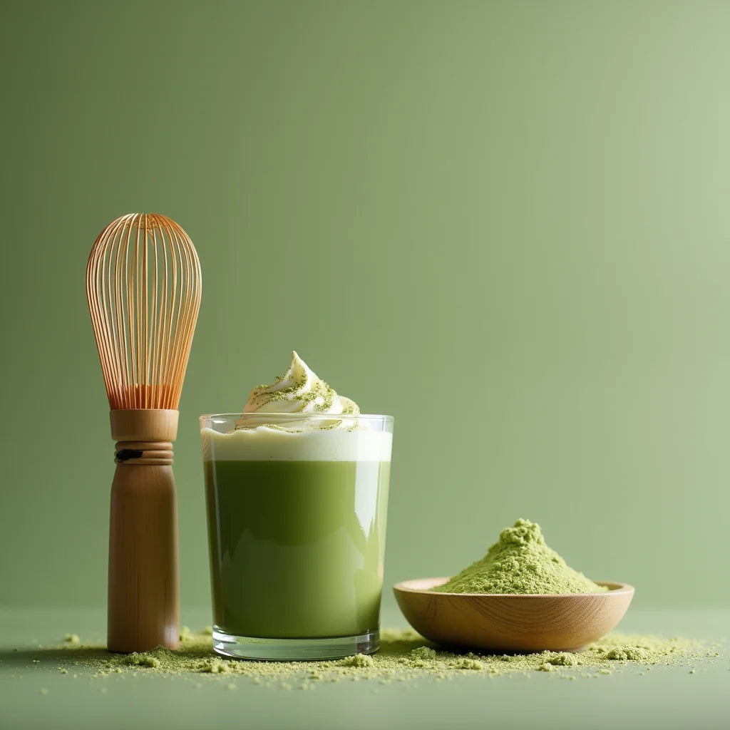 Premium Bamboo Whisk - Premium Bamboo Whisk Elevates Matcha with Creamy Foam