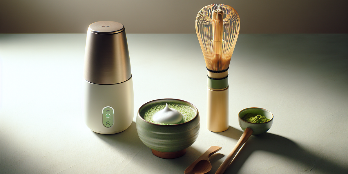 bamboo matcha whisk vs electric — Bamboo Matcha Whisk vs Electric: Which Creates Better Foam? 