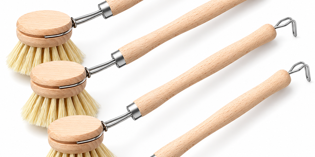 Best natural kitchen scrub brush 2026 — Strabella