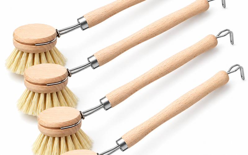 Best natural kitchen scrub brush 2026 — Strabella