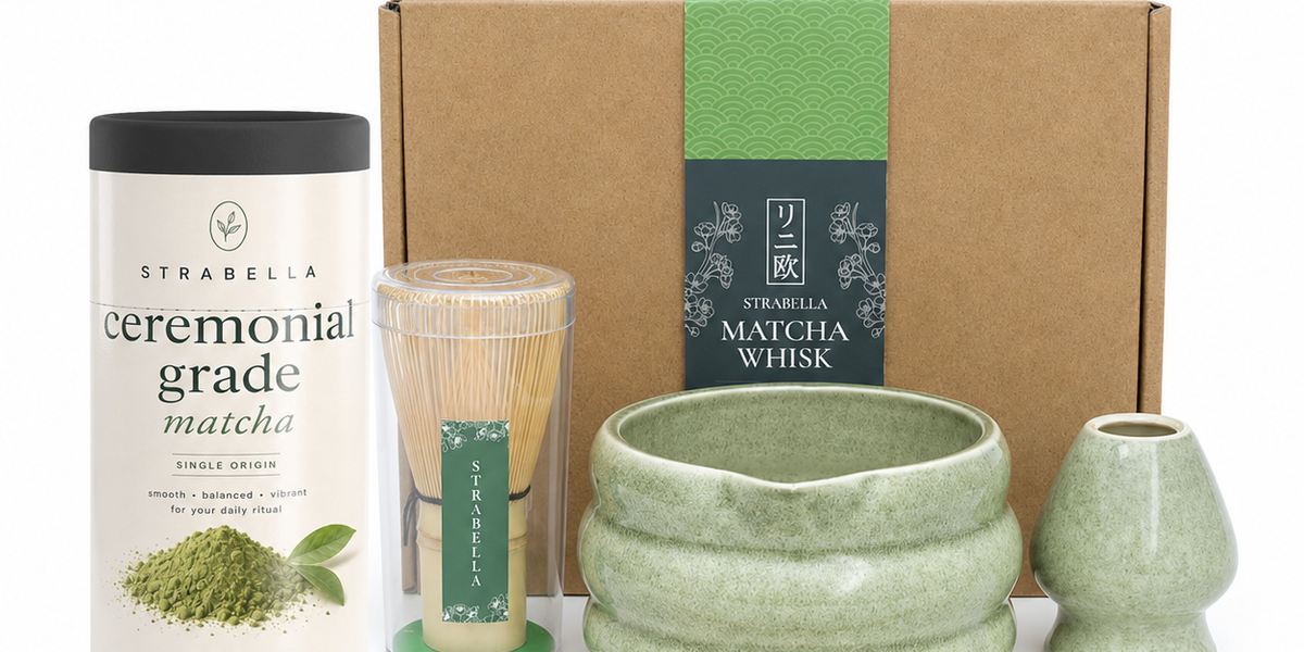 Strabella matcha starter kit for beginners