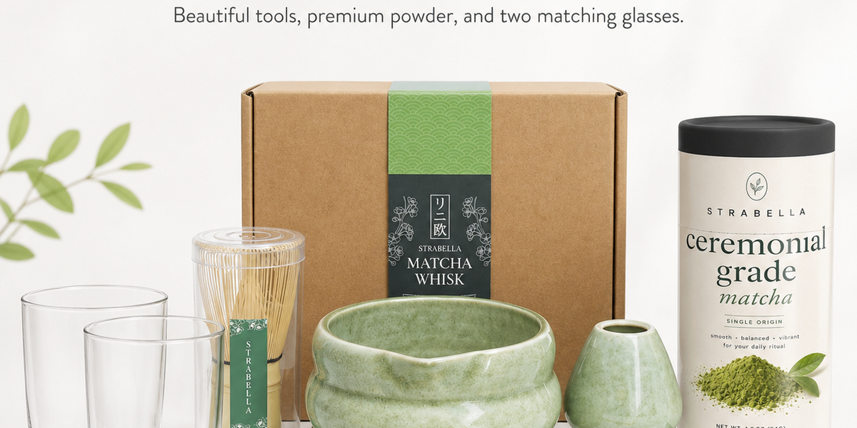 Strabella iced matcha summer kit