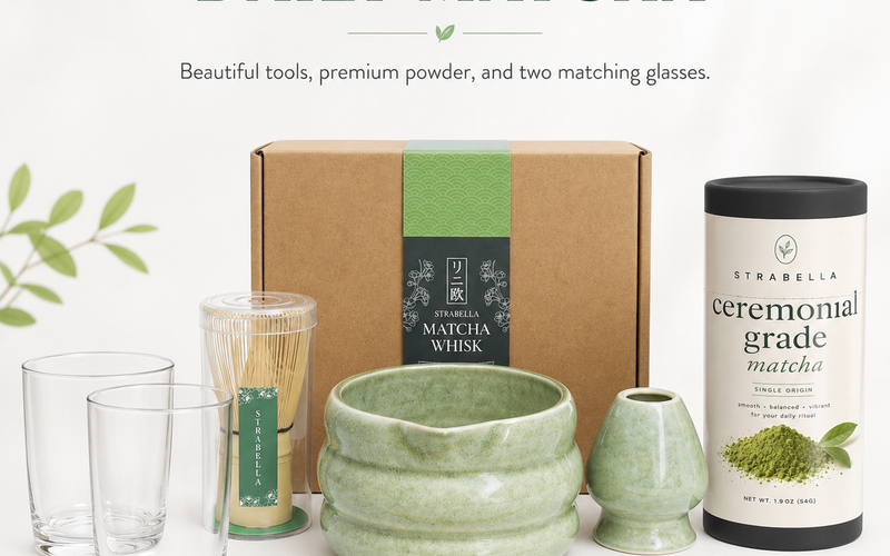 Strabella iced matcha summer kit