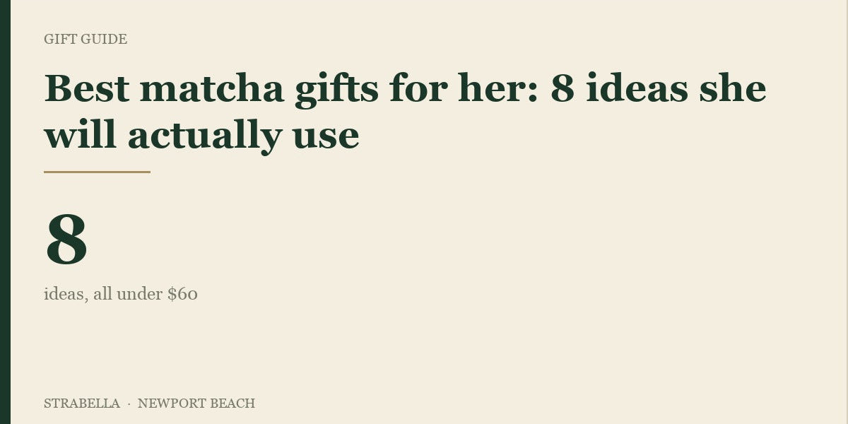 Eight matcha gift ideas under $60