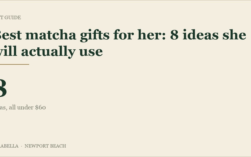 Eight matcha gift ideas under $60