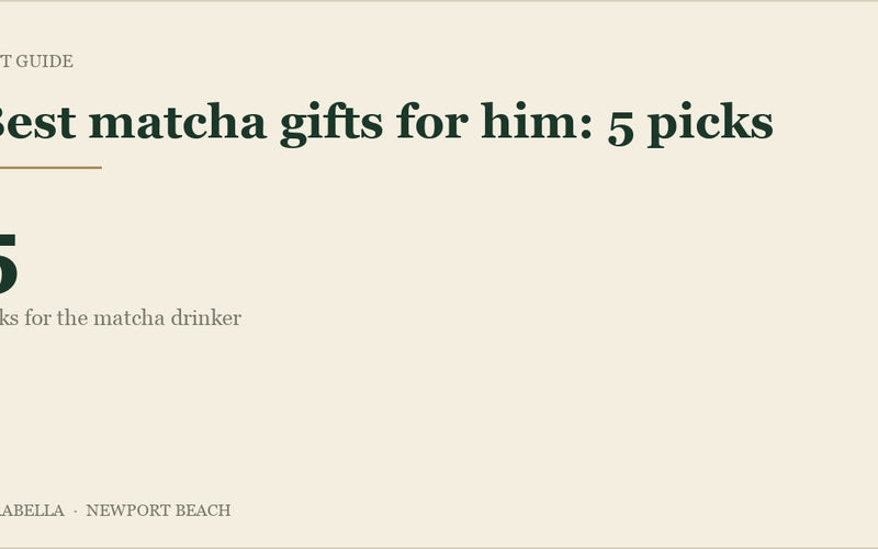 Five matcha gift picks for him