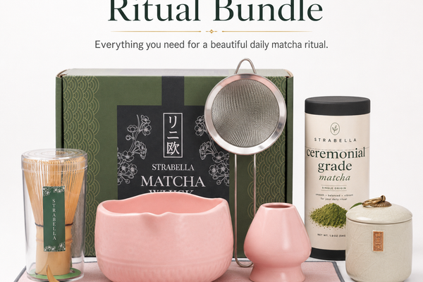Strabella matcha ritual bundle