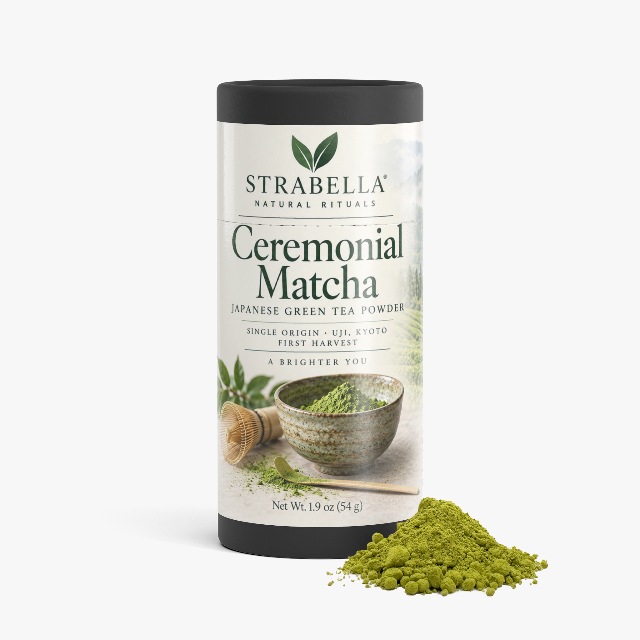 Asanagi Ceremonial Matcha — Single-Origin Uji, First Harvest, 54g Tin