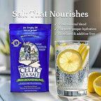 Celtic Sea Salt Fine Ground Sea Salt, Kosher Certified, Resealable Bag – 16 oz - Strabella Home