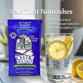 Celtic Sea Salt Fine Ground Sea Salt, Kosher Certified, Resealable Bag – 16 oz - Strabella Home
