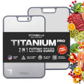 Titanium Cutting Board — Antibacterial, Scratch-Resistant | Strabella