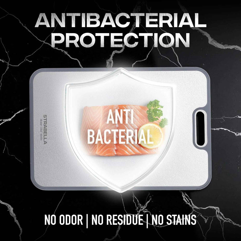 Strabella Titanium Cutting Board - Antibacterial and Scratch Resistant Holiday Gift Set - Strabella Home