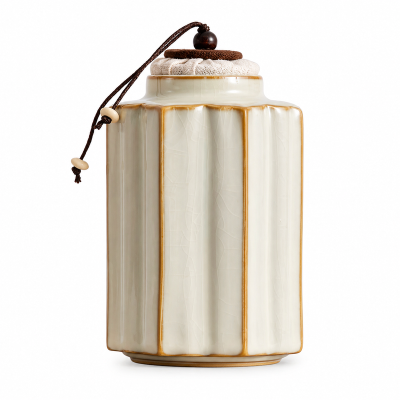 Ceramic Tea Caddy - Ru Kiln Airtight Storage | Strabella Ceramic Tea Caddy - Ru Kiln Airtight Storage | Strabella
