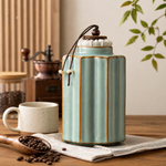 Strabella Ru Kiln Ceramic Tea Caddy — handcrafted ceramic, view 14