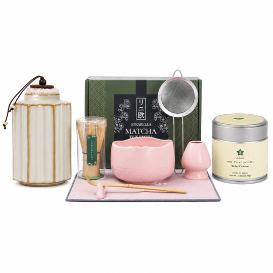 Matcha Queen Ritual Bundle —9-Piece Set | Strabella