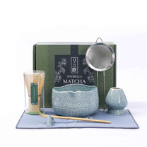 Strabella Matcha Whisk Set — Bamboo Whisk + Ceramic Bowl | Strabella