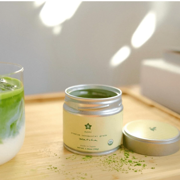 Nami Matcha Powder | Okumidori First Harvest – 30g | USDA Organic Green Tea Powder, Smooth & Vibrant, Antioxidant-Rich with L-Theanine for Calm Energy