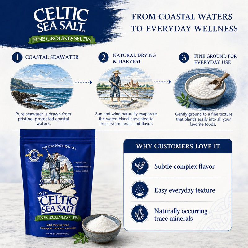 Strabella pantry — celtic sea salt refill, family-built since 2023