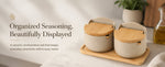 Handmade stoneware close-up — natural cream finish, Strabella