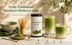 From traditional matcha to modern lattes — Strabella ceremonial matcha powder for hot or iced