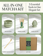Strabella Matcha Set - Premium Bamboo Whisk & Ceramic Bowl Gift Set for Perfect Tea Ceremony - Strabella Home