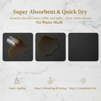 Dish Drying Mat – Absorbent, Non-Slip Kitchen Mat | Strabella