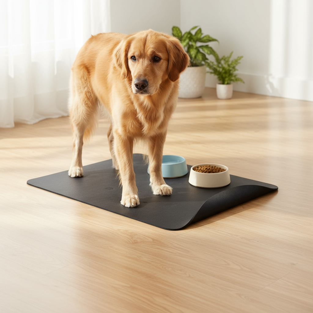 Strabella Dog Food Mat for Mess-Free Pet Feeding