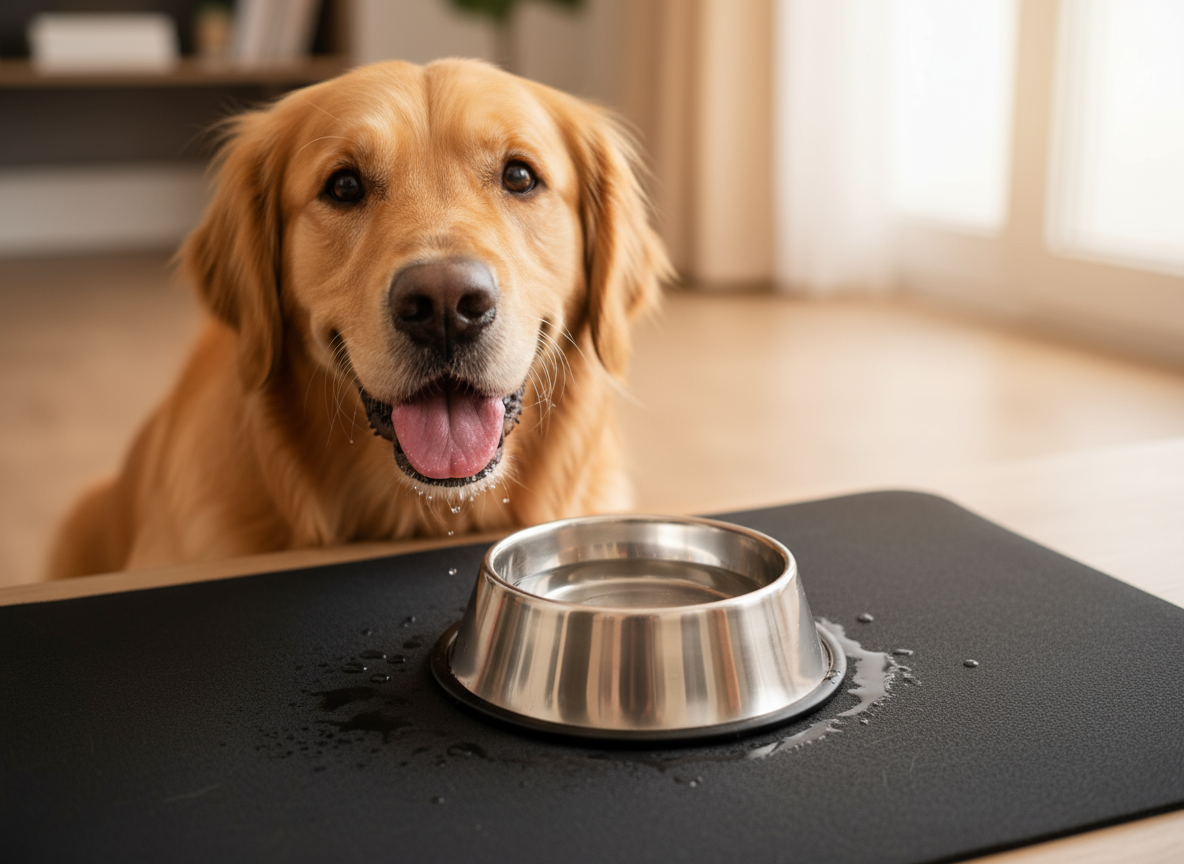 Strabella Dog Food Mat for Mess-Free Pet Feeding