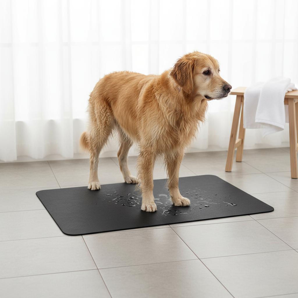 Strabella Dog Food Mat for Mess-Free Pet Feeding