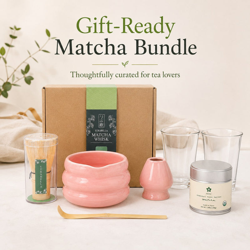 Gift-ready matcha bundle — thoughtfully curated for tea lovers