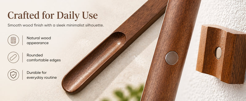 Long handle shoehorn for seniors and expectant mothers — labor-saving entryway tool
