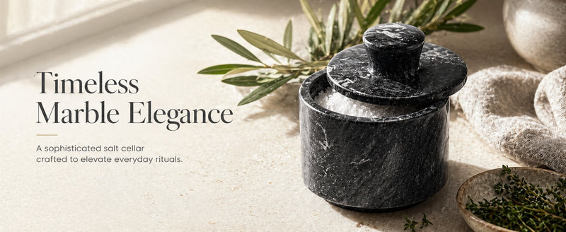 Hand-carved marble detail — premium kitchen storage Strabella