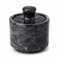 Marble Salt Cellar — Hand-Carved with Lid | Strabella