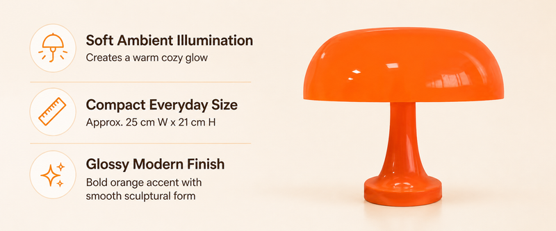 Mushroom Lamp Desk Light