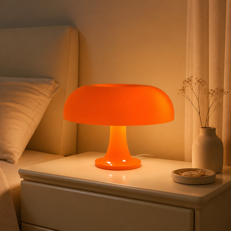 Mushroom Lamp Warm Light