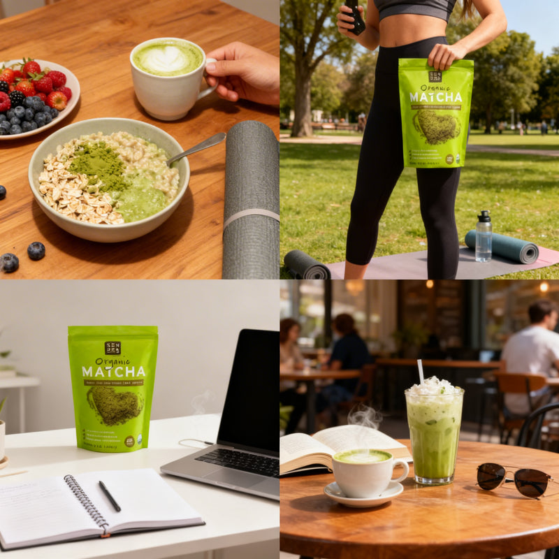 Sencha Naturals USDA Organic Matcha — 12 oz Bulk