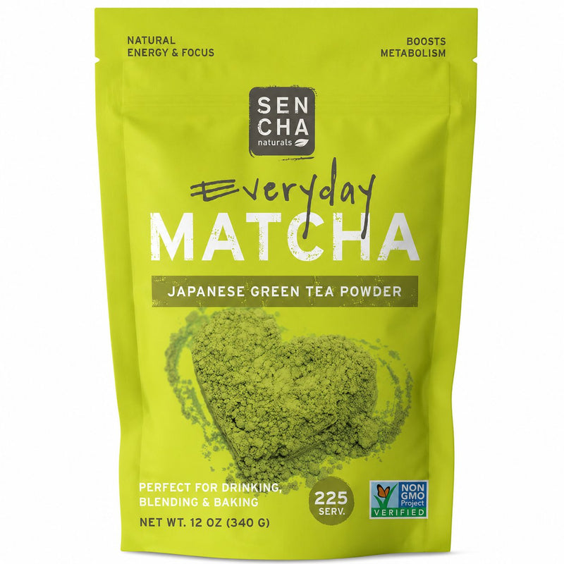 Sencha 340g matcha — the six-month refill in the ritual set