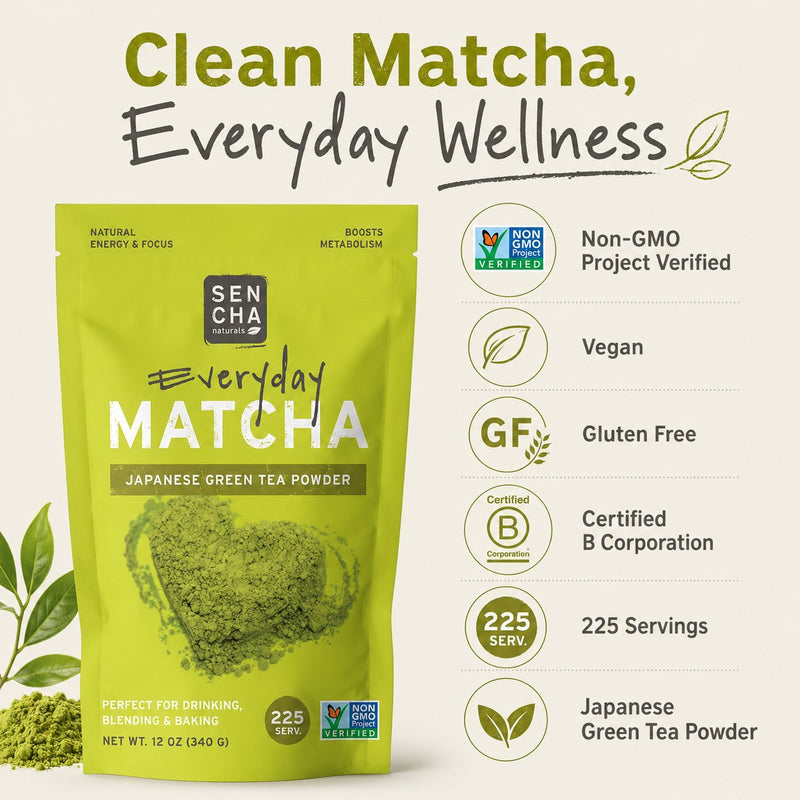 Whisked sencha matcha bowl — frothy chasen preparation