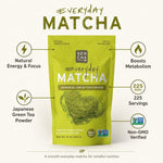 Sencha matcha in Strabella kitchen — Newport Beach family-built since 2023