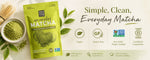 Sencha matcha for baking and lattes — versatile family kitchen powder
