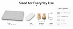 Sized for everyday use — what's included in the five-piece Strabella Sink-Side Set