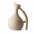 Stoneware Pitcher — 44oz Cold Water Carafe with Cork | Strabella