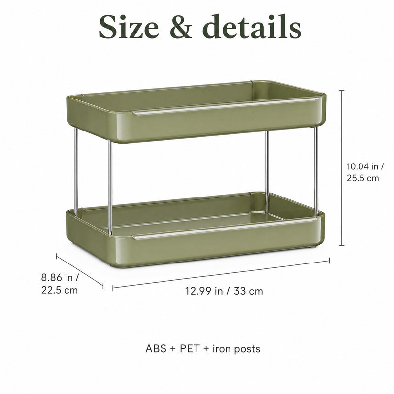 Countertop mug rack size — 12.99 x 8.86 x 10.04 in (33 x 22.5 x 25.5 cm)