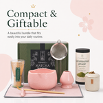 Pink Matcha Queen ritual bundle — a compact, gift-ready matcha set