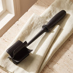 Meat chopper — what's included: one black meat chopper on cream linen